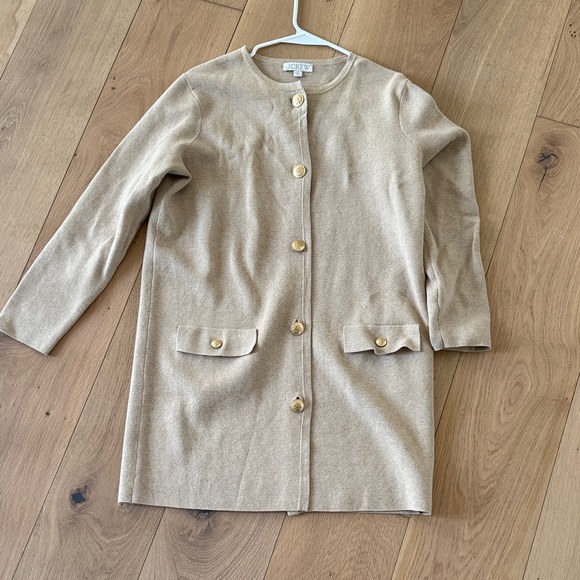 J. Crew Tops - J. Crew Camel Knit Cardigan